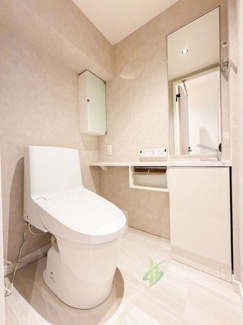 【トイレ】 | 三井馬事公苑南ハイツ | トイレ温水便座機能付　手洗い場あり