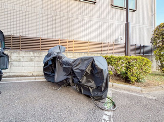 【駐車場】 | 三井馬事公苑南ハイツ | バイク置き場
