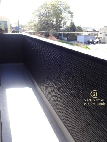 リーブルガーデン  小美玉市江戸　1期　限定1棟！のバルコニー|お部屋から出られるバルコニーです。ちょっと気分転換に外の景色を眺めて深呼吸もいいですね。