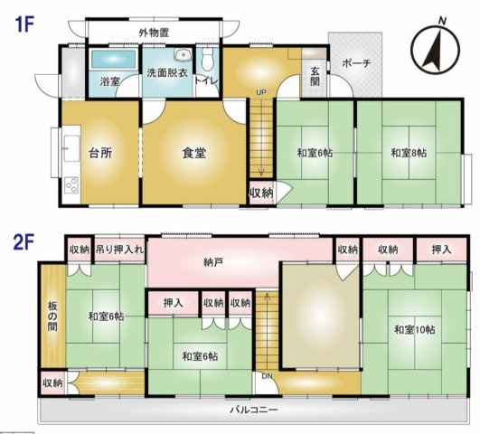 渋川市金井の間取り