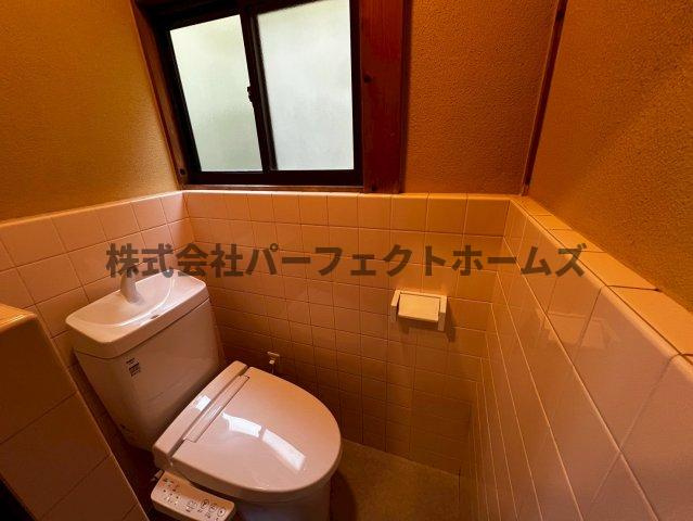 香里園町戸建　賃貸のトイレ|トイレです