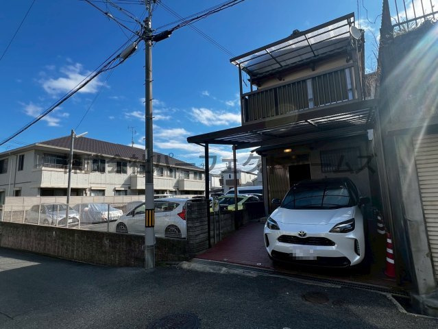 香里園町戸建　賃貸の外観|外観は落ち着いています