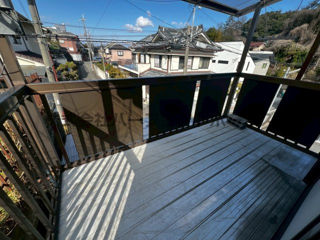 香里園町戸建　賃貸のバルコニー
