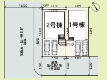 東酒々井第１６　新築戸建て　１号棟の外観