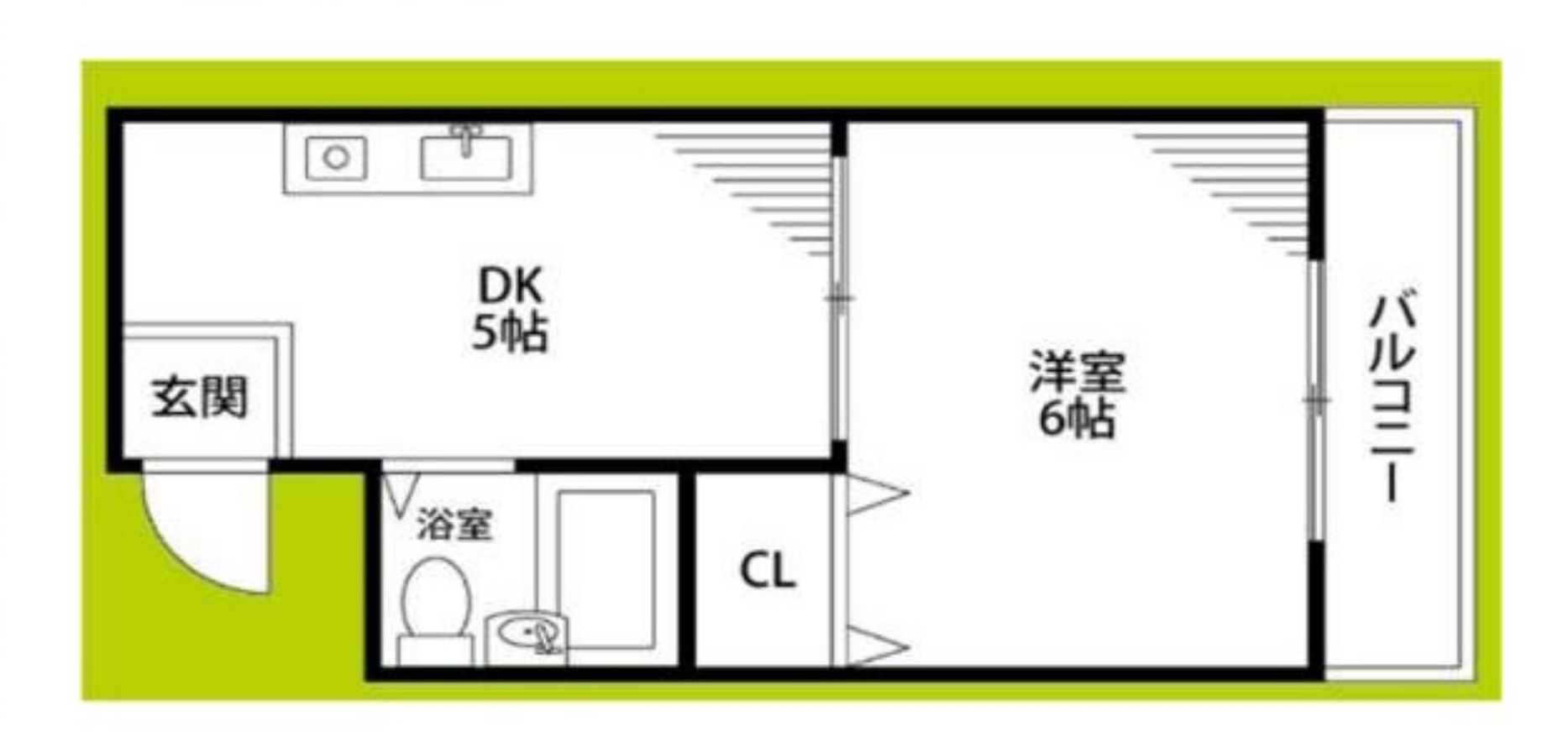 デイズ境川　人気の大阪市西区アドレス♪の間取り
