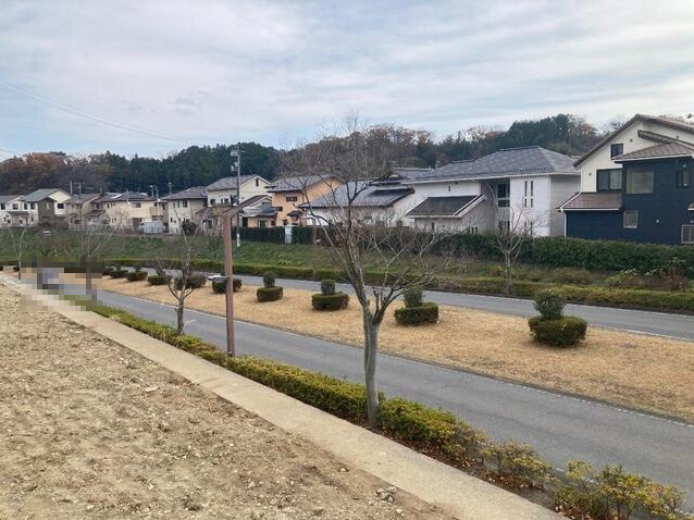 いわき市草木台３丁目　売地　4号棟の展望