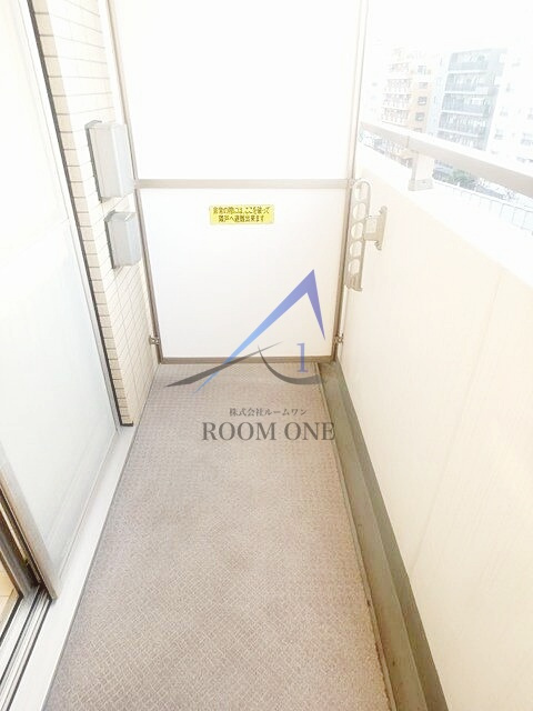 ガラ・グランディ中野のバルコニー|バルコニーです。