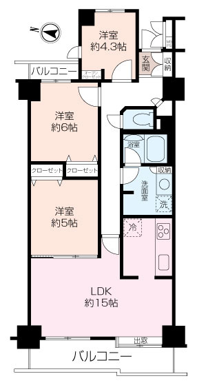 【＿リ＿フ＿ォ＿ー＿ム＿物件】コスモ戸塚リベラヒルズA棟の画像