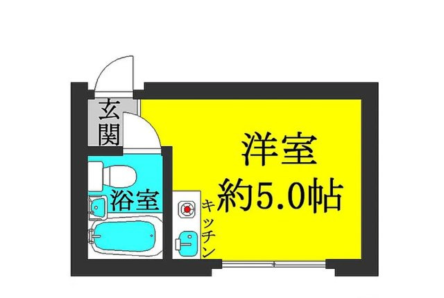 ファッションハイツ長居「長居駅徒歩1分！！」の間取り