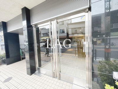 【エントランス】 | レジオス動坂 | エントランスです。