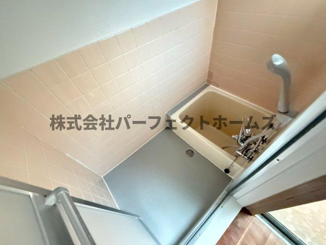 田口1丁目テラスハウスの浴室|きれいなお風呂です