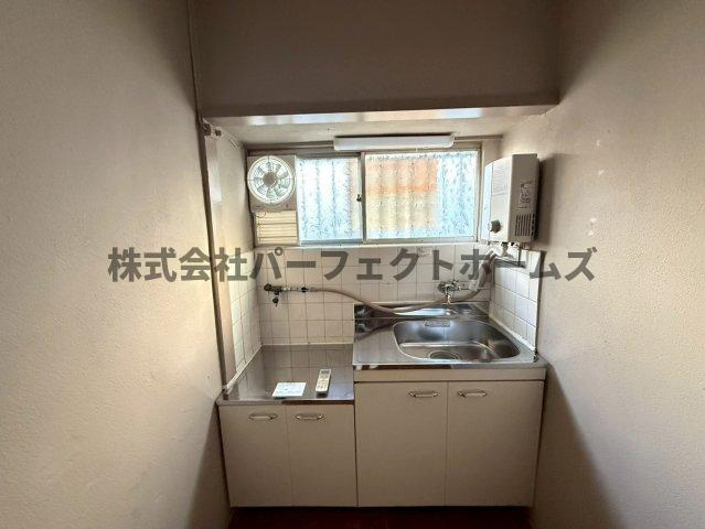 田口1丁目テラスハウスのキッチン|使いやすいキッチンです