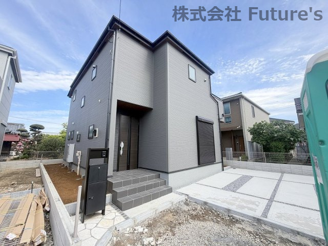 三郷市彦糸1丁目　新築戸建　全6棟　5号棟の外観|現地の写真になります。
