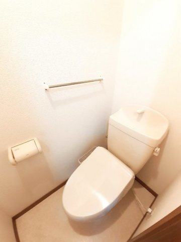 コートヤード　Ｂのトイレ|コンパクトで使いやすいトイレです