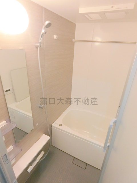GRAN PASEO蒲田Ⅲの浴室|追焚＋浴室暖房乾燥機付きのお風呂　バスルーム