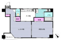 【間取り】 | 【文京ツインタワー】41.42㎡1LDK