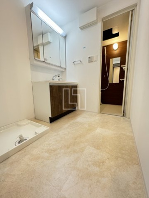 【洗面所】 | コスモ釣鐘町 | コスモ釣鐘町　独立洗面脱衣所