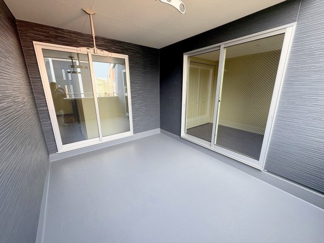三郷市彦糸1丁目　新築戸建　全6棟　2号棟のバルコニー|同施工会社の参考写真になります。