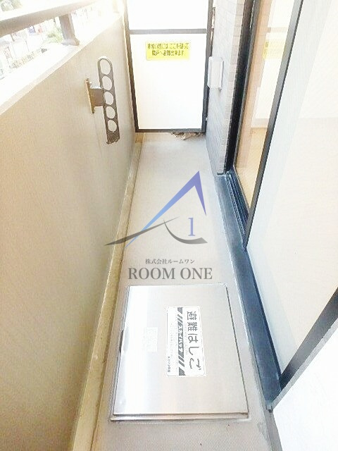 グランド・ガーラ西新宿Ｅａｓｔのバルコニー|バルコニーです。