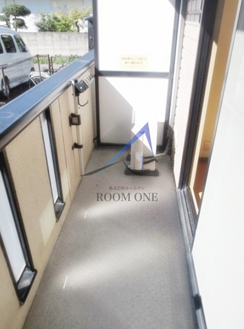 ラピス烏山のバルコニー|バルコニーです。