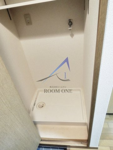 クレスト東池袋の設備|洗濯機置き場です。