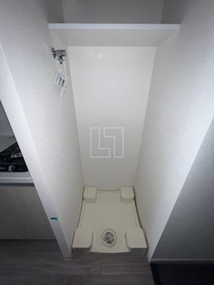 【洗面所】 | プレサンス松屋町ヴィゴラス | プレサンス松屋町ヴィゴラス　室内洗濯機置き場