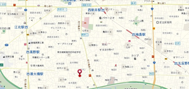 エスポワールの地図|★案内図★