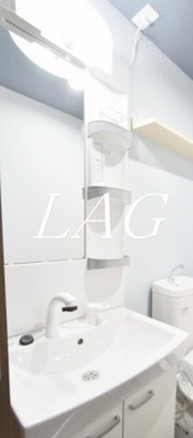 【洗面所】 | ルピナス | 独立洗面台です。