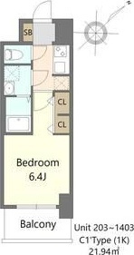 S-RESIDENCE堺altklasの間取り