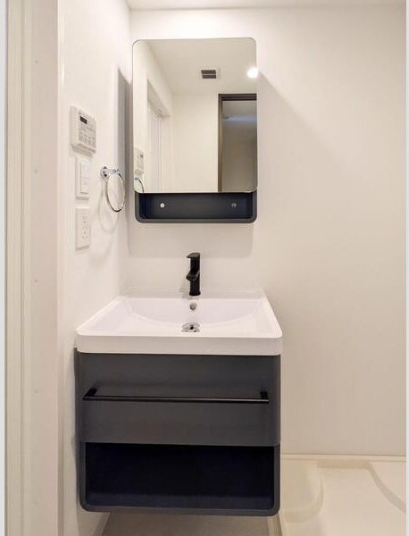 S-RESIDENCE堺altklasの独立洗面台