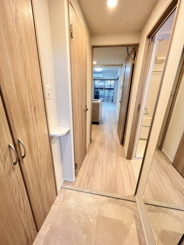 スプランディッド天王寺SOUTHの玄関