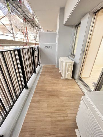 スプランディッド天王寺SOUTHのバルコニー