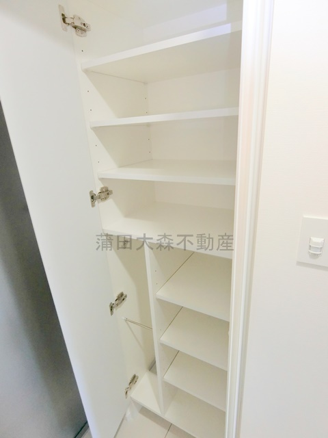 GRAN PASEO蒲田Ⅲの設備|玄関収納　シューズBOX　