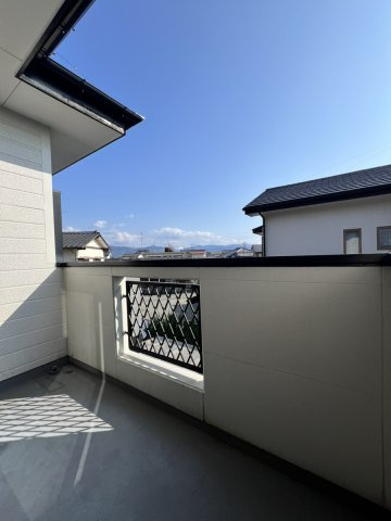 ☆★☆完成見学会開催中☆★☆古閑下町戸建てのバルコニー