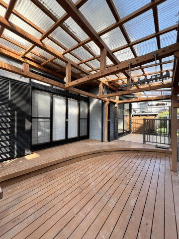 ☆★☆完成見学会開催中☆★☆古閑下町戸建てのバルコニー