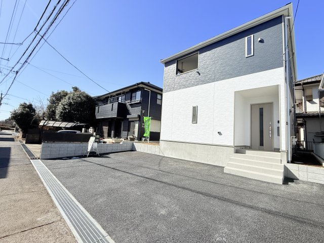 つくば市若葉第11　新築戸建の外観|当日予約・現地集合・現地解散でのご見学も大歓迎ですので、お気軽にお問い合わせください(*^^*)