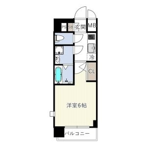 エスリードレジデンス新大阪プライムの間取り