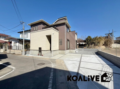 【外観】 | 高崎市下小塙町　新築住宅 | 現地ご案内ツアー開催中！早朝やお仕事帰りのご見学にもすぐ対応致します！見学ご予約はコアライブまでお気軽にお問い合わせ下さい！