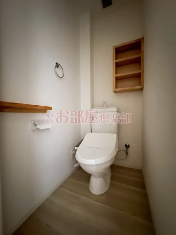ヴェルジュ荒木 A棟のトイレ|コンパクトで使いやすいトイレです