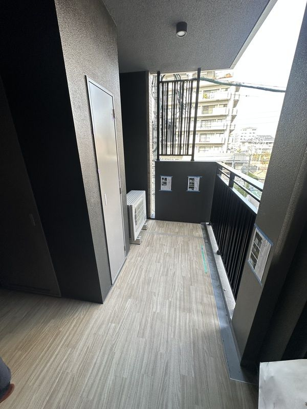 福岡市中央区鳥飼１丁目の賃貸マンションのバルコニー
