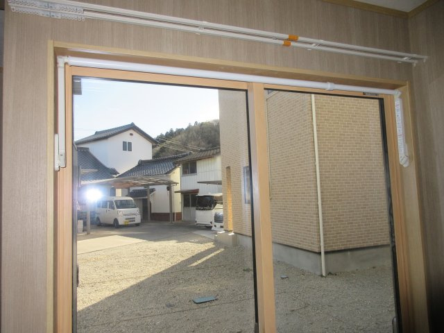 生田コーポのエントランス