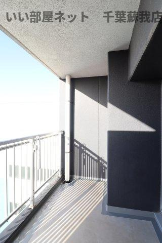 ＧＲＡＳＳ　ＳＱＵＡＲＥ六番館のバルコニー|広々としたバルコニーです