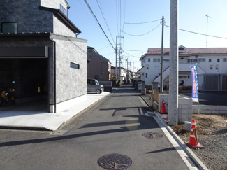 【前面道路含む現地写真】 | 新築　一戸建て　JR横浜線　京王相模線　橋本駅　二本松