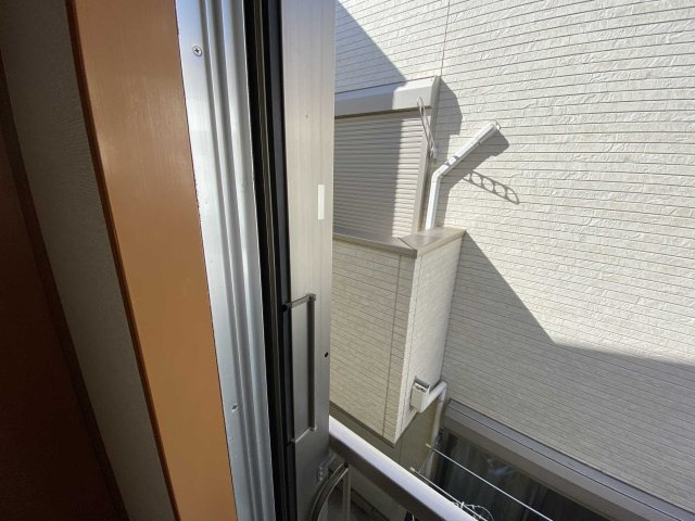 ルボーヌ東中野のバルコニー