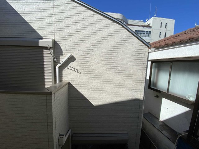 ルボーヌ東中野のバルコニー