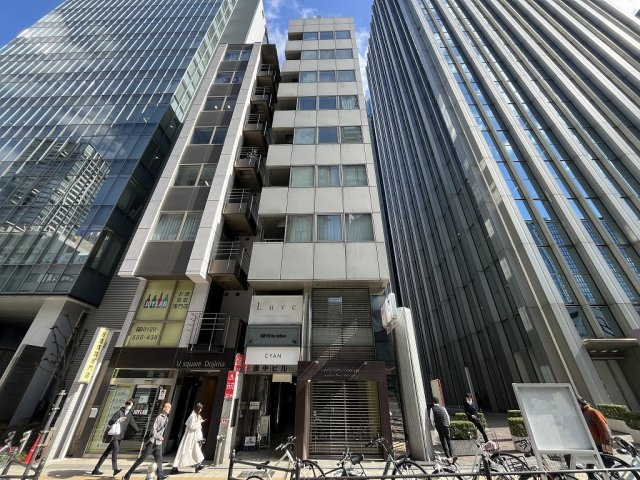 大阪市北区堂島浜１丁目の店舗事務所の外観