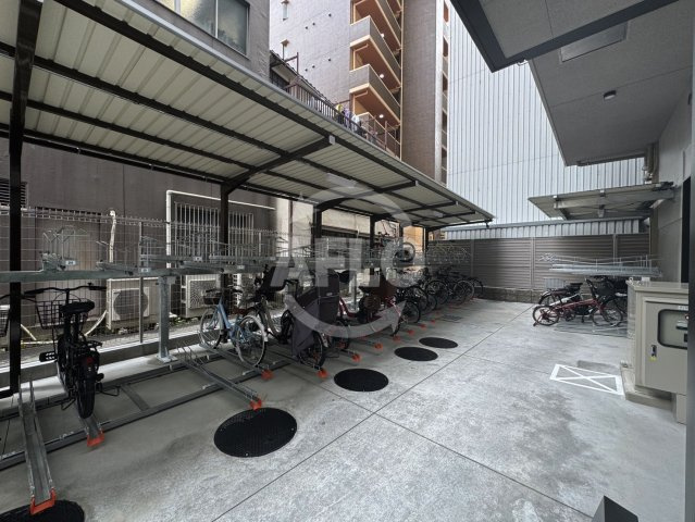シエリア靭本町のその他共用部分|シエリア靱本町　駐輪場