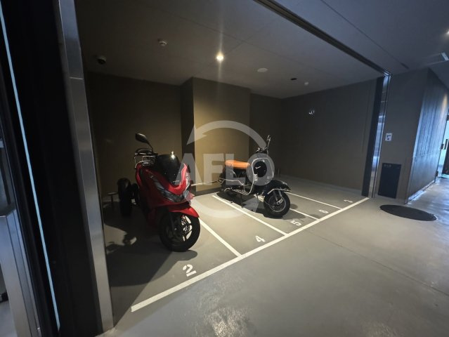 シエリア靭本町のその他|シエリア靱本町　バイク置き場