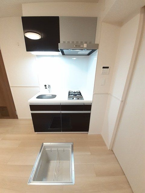 ベルレガーロのキッチン|床下収納