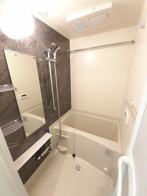 ベルレガーロの浴室